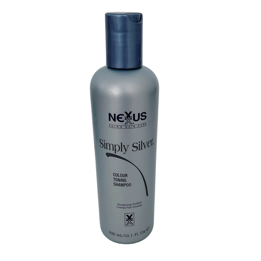 Nexxus Simply Silver Colour Toning Shampoo 10.1 oz. Salon Hair Care Discontinued